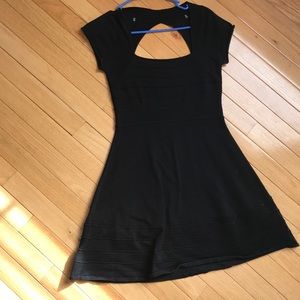 Black dress with cut out